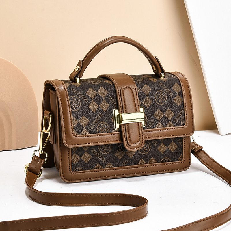 Borsa a tracolla singola versatile quadrata piccola da donna, di alta qualità, 2025, nuova moda, alla moda, transfrontaliera_voghion.com