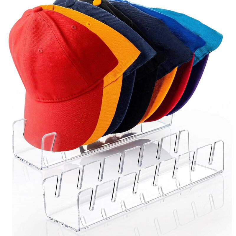 アクリル製帽子ラックハンチング収納ラック衣料品店日焼け止め帽子ディスプレイラックcap storage rack|undefined