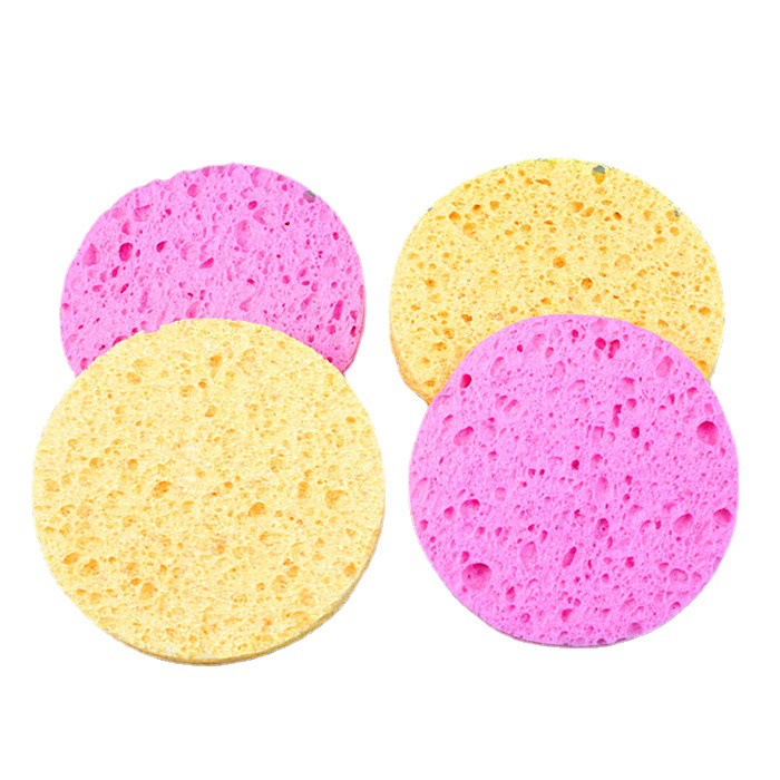 【厂家供应】黄色导电吸水可保湿型电极片纤维木浆海绵 特价