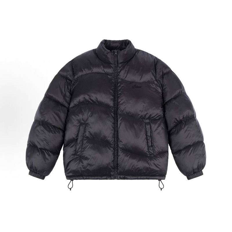 Cross-Border Dime Cotton Jacket Jacket for Men and Women Loose Baggy Winter New Cotton Coat Thickeneded and Warm