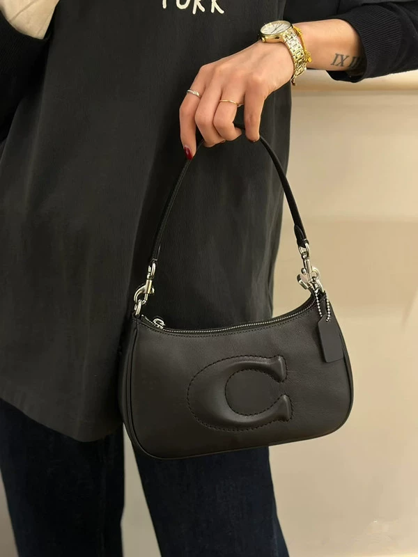 Новая сумка Koh Jia Outlet Teri Crescent Half Moon сумка из бычьей кожи слайд подмышка женская сумка C-образная дорожная однодневная через плечо