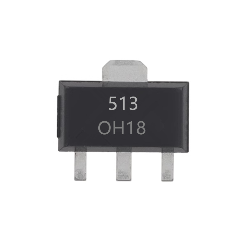 质量保证 OH513 封装SOT-89磁性传感器 丝印513 贴片锁定霍尔电路