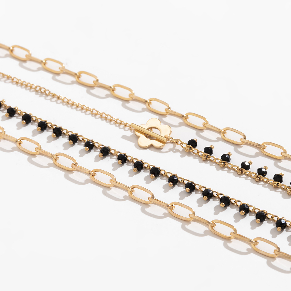 Fashion Solid Color Iron Crystal Womenu0027S Waist Chain