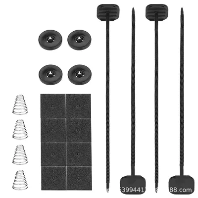 Cross-Border Automotive Electronic Fan Installation Kit, Zip Ties, Heat Dissipation and Cooling Fixing and Compression Device, Radiator (Soyutma sisteminin digər hissələri) - a-1-set-20pcs