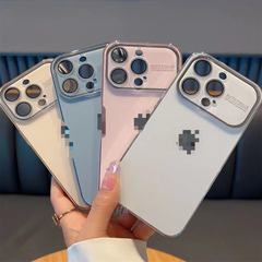アップル14promaxの携帯ケースを適用して、元の機械感をめっきします。