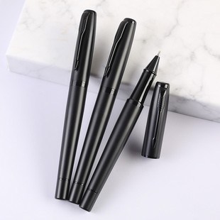 Frosted Business Metal Orb Pen Corporate Event Souvenir Signature Pen Engraved Logo Advertising Promotion Gel Pen