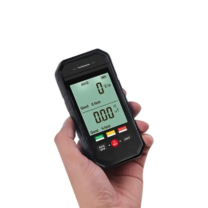 Новый ET925 большой экран детектор электромагнитного излучения оценка уровня излучения звуковая и световая сигнализация красный экран сигнализация Внешняя торговля