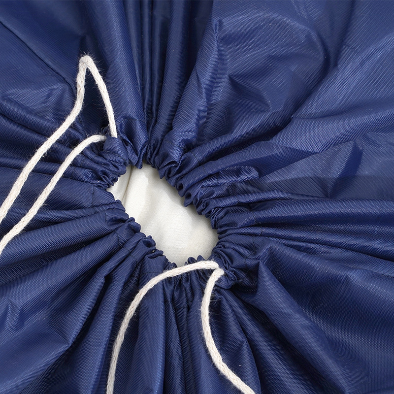 卡通大容量帆布收纳筐带手提可折叠收纳筐束口防尘脏衣篮批发