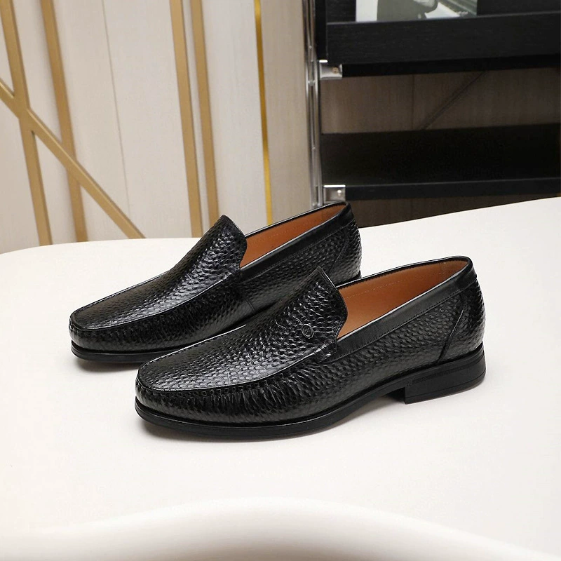 Оптовая продажа новых мужских кожаных туфель из высококачественной телячьей кожи, мужские мокасины, удобная обувь для работы