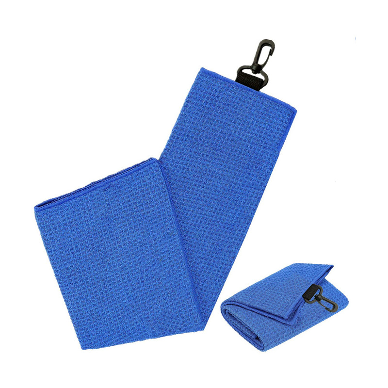 Golf Towel Waffle 70% off Sports Microfiber Pineapple Grids Embroider Printed Logo Wiping Ball Towel