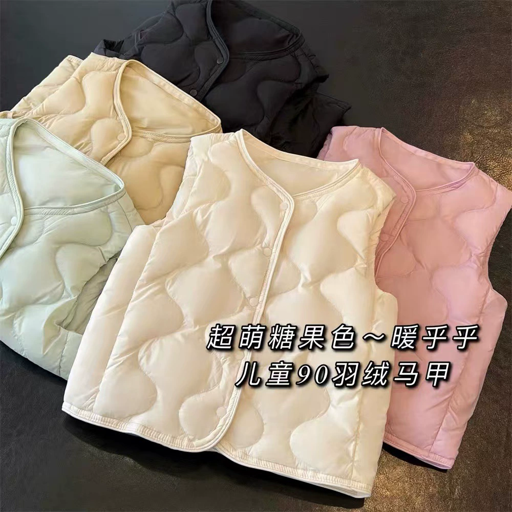 Тонкий детский пуховик внутренний вкладыш для мужчин и женщин