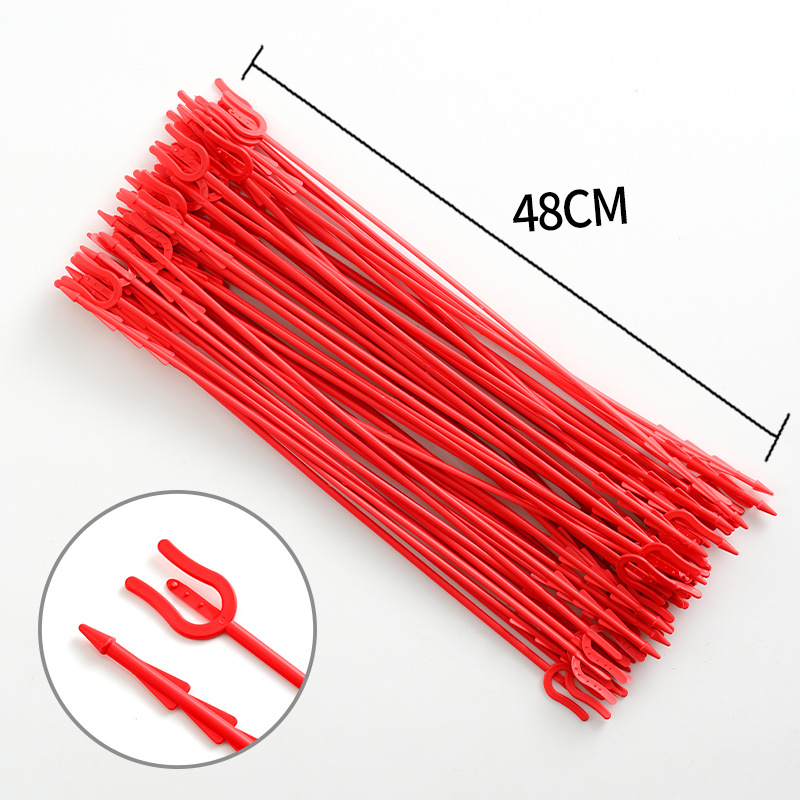 Material de embalaje de flores floristería arte floral ramo de flores embalaje material de bricolaje chapado en oro tarjeta de felicitación de metal clip de tarjeta