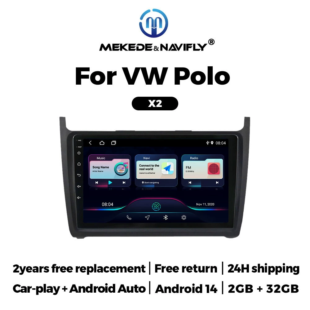 Подходит для Volkswagen VW POLO Peugeot модифицированная система Android Carplay задний Bluetooth экран навигации