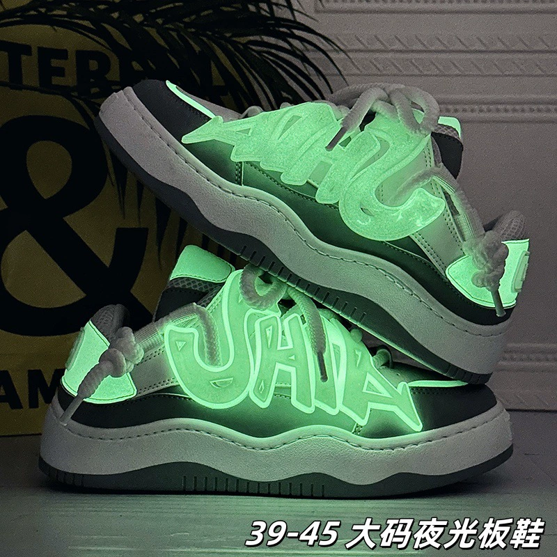 Мужская обувь большого размера 2025 обувь мужская обувь молодежная ниша мужская обувь модная персонализированная повседневная спортивная обувь оптом