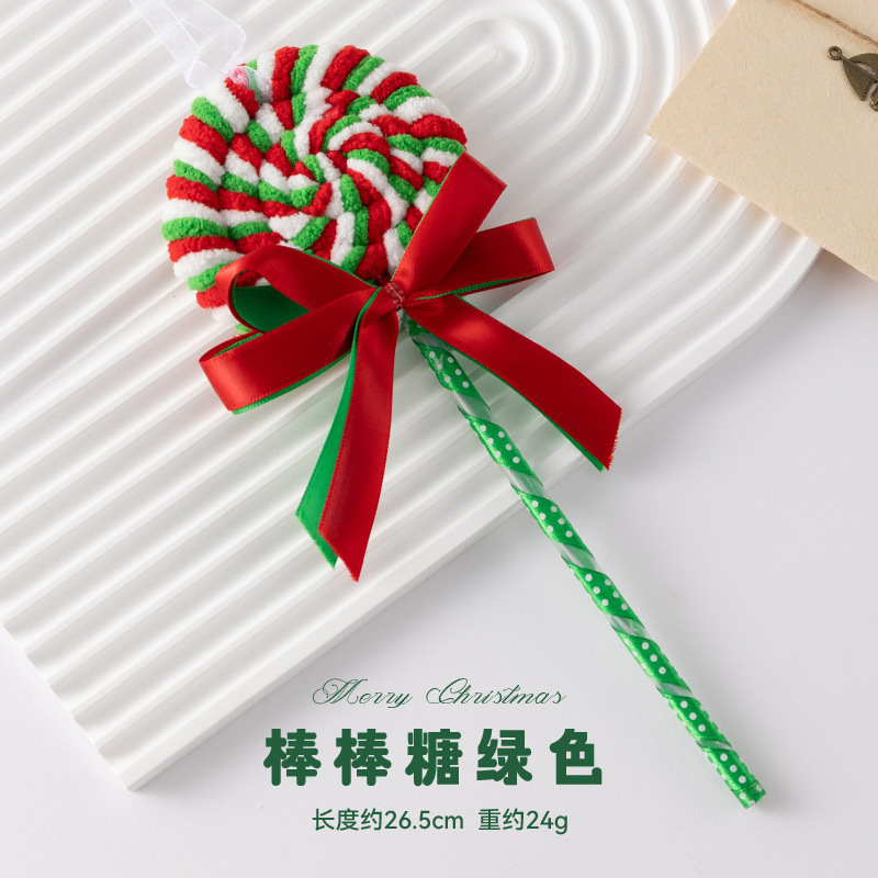 クリスマスペンダントクリスマスツリー装飾アクセサリークリスマスキャンディー松葉杖クリエイティブギフトシミュレーションバブルおもちゃ卸売|undefined