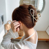 Elegant crab pin from pearl, shark, hair accessory, hairgrip, hairpins, South Korea, internet celebrity, new collection