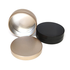 耳機盒 耳機盒金屬包裝盒 黑色天地蓋飾品鞋油盒數據線鋁盒