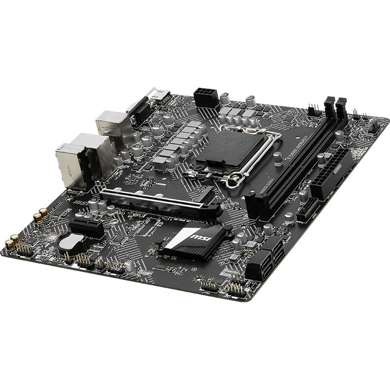 Совместимая материнская плата Intel MSI Pro H610M Bomber DDR4 Blasting не в пределах срока эксплуатации / не перегружена