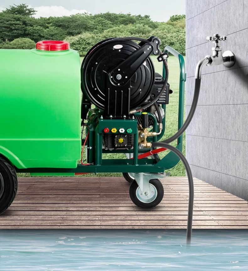 Gasoline Diesel High Pressure Washer Commercial Mobile Cleaning Machine