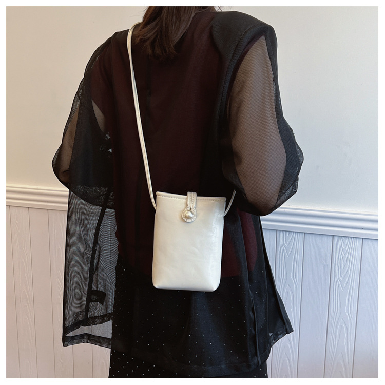 Geantă de umăr crossbody pentru telefon, nouă și versatilă, 2024, simplă și la modă, ușoară și casual, pentru mers pe jos_voghion.com