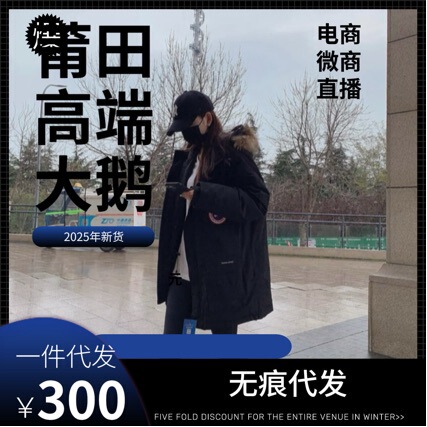 2025 New down Jacket Women's Large Size Goose Workwear Northeast Ski Parka Mid-Length Jacket Winter Men's Jacket