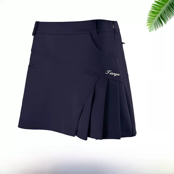 Wholesale Golf Skirts, Anti-Exposure Pleated Skirts with Lining, Summer Women's Skirts, Badminton Skirts