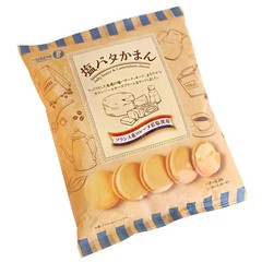 Japanese imported snacks Takara treasure rock salt butter flavor sandwich biscuits Internet celebrity food 137g