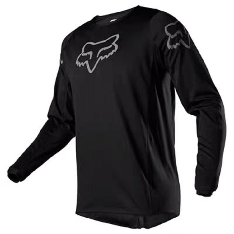 FOX Rowing Suit Fox Head Riding Suit Mountain Bike Racing Suit Motorcycle Long Sleeve T-shirt Men's Top Cross Border