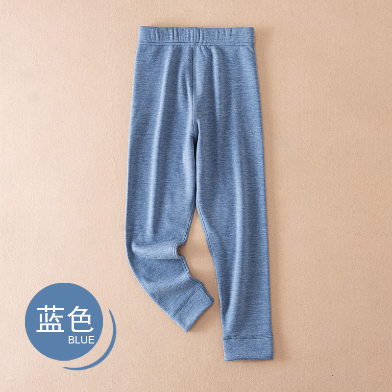 儿童保暖裤学生校服神器男女童羊毛蚕丝打底裤加厚加绒秋裤睡裤冬|undefined