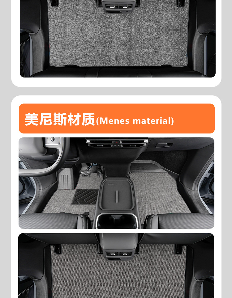 TPE Floor Mats for Dongfeng Venucia VX6 2023-2026