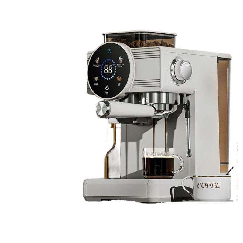 家庭用小型コーヒーメーカー、コーヒー豆、エスプレッソ、水出し、挽き込み一体型、業務用ミルクフォームメーカー|undefined