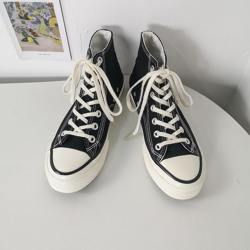 Women's high-top canvas shoes for students and couples, sneakers MIS-19