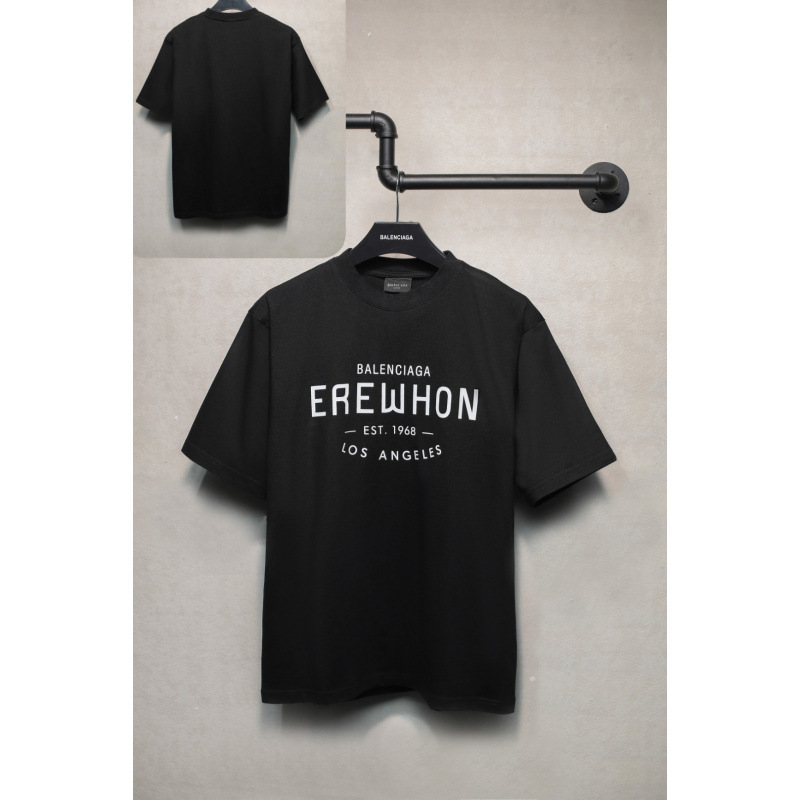 25ssクロスボーダー高品質タワーテーププリントレタードダメージ半袖Tシャツゆったり万能ワンピース卸売|undefined