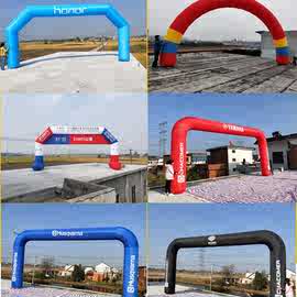 3米5米10米方形充气拱门 广告促销彩虹门 开业婚庆典充气柱拱门