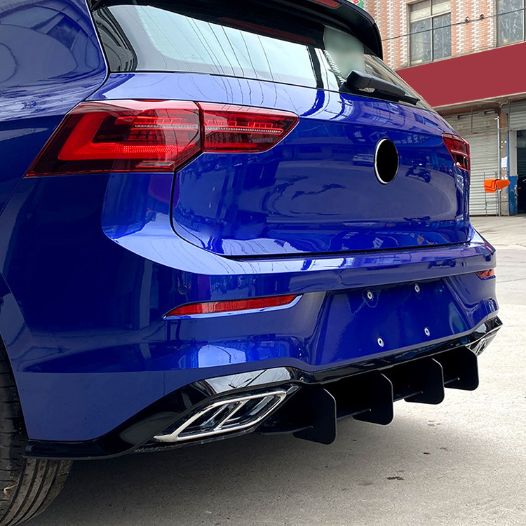 Large/public golf 8 modified blade rear lip 8GTI wind knife rear spoiler high 8/rline rear spoiler diffusion