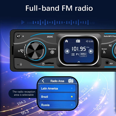 Car mp3 with Time Display Car