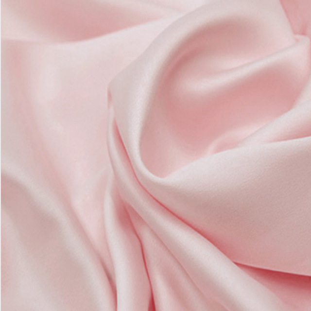 Fábrica directa de seda elástica cifrada primavera y verano vestido de pajamas ropa de moda tela