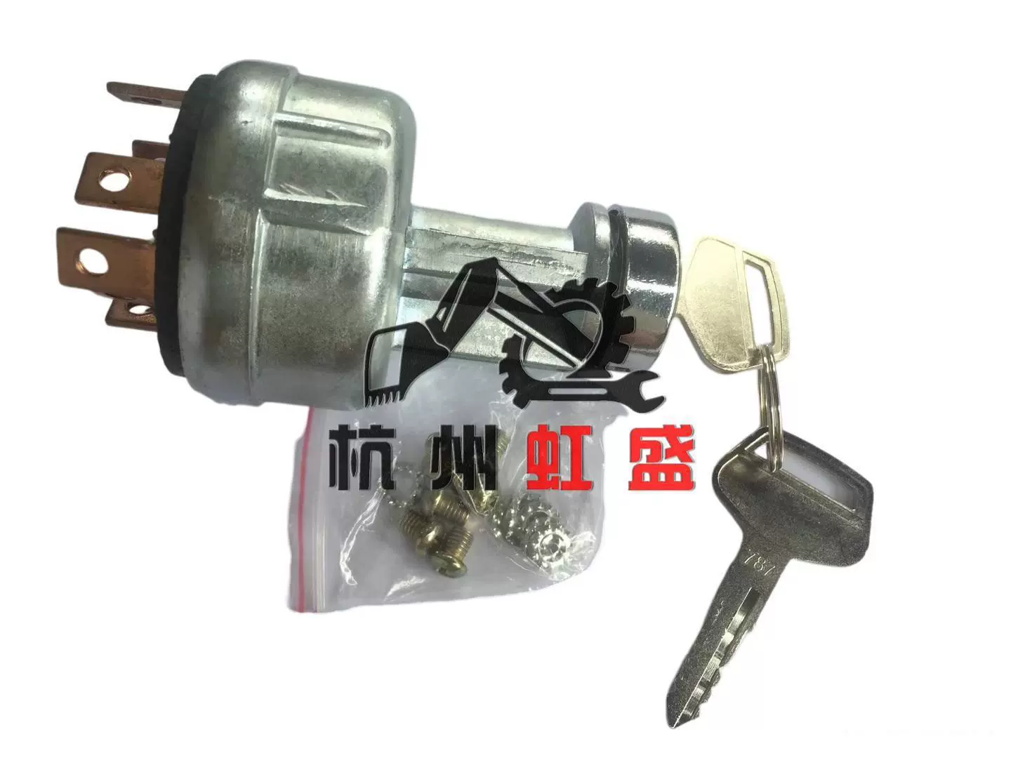 Применимо к выключатель зажигания Komatsu pc200 08086-20000 Запчасти для экскаваторов Переключатель зажигания Komatsu 200