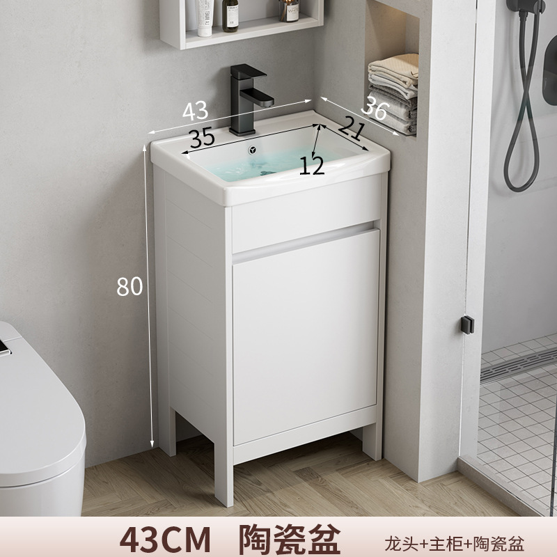 4336 gabinete de lavabo de cerámica + Paquete de grifo