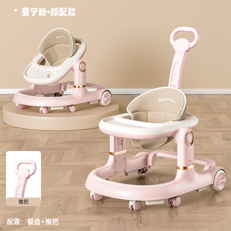 Transfronterizos婴儿 caminante plegable multifuncional anti-rollback婴儿 caminante infantil aprende a caminar estricto empuje mano