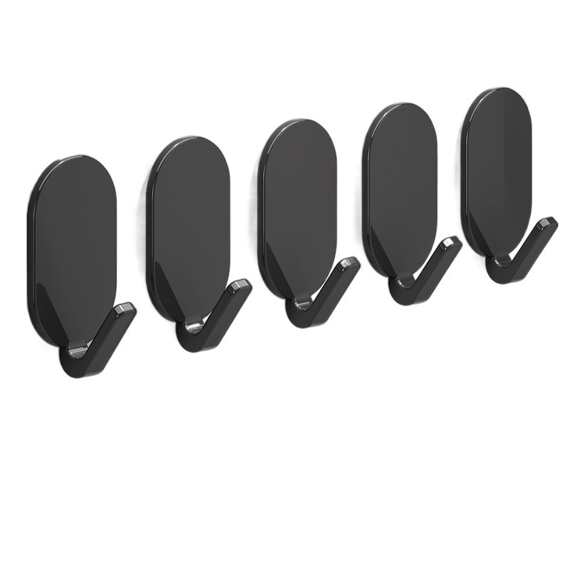 Light Luxury Door Back Hook Bathroom Punch-free Toilet Wall Strong Adhesive Load-bearing Seamless Towel Hook Hook