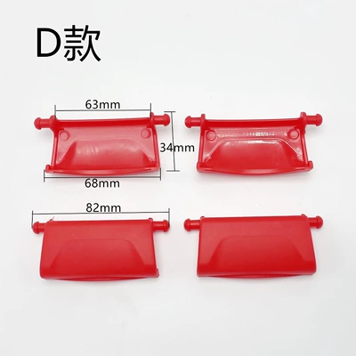 Motorcycle trunk | motorcycle tail box shockproof in - 4-d-type-buckles