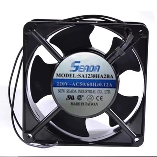 台湾立德SEADA SA1238HA2BA/HA1SL 220V 0.12A机柜散热风扇12038