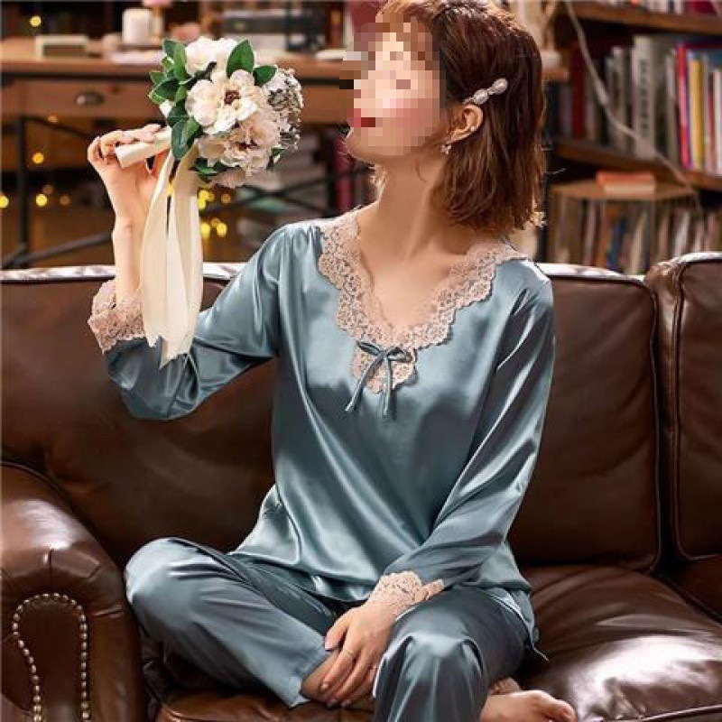 긴팔 21821 포그블루 세트