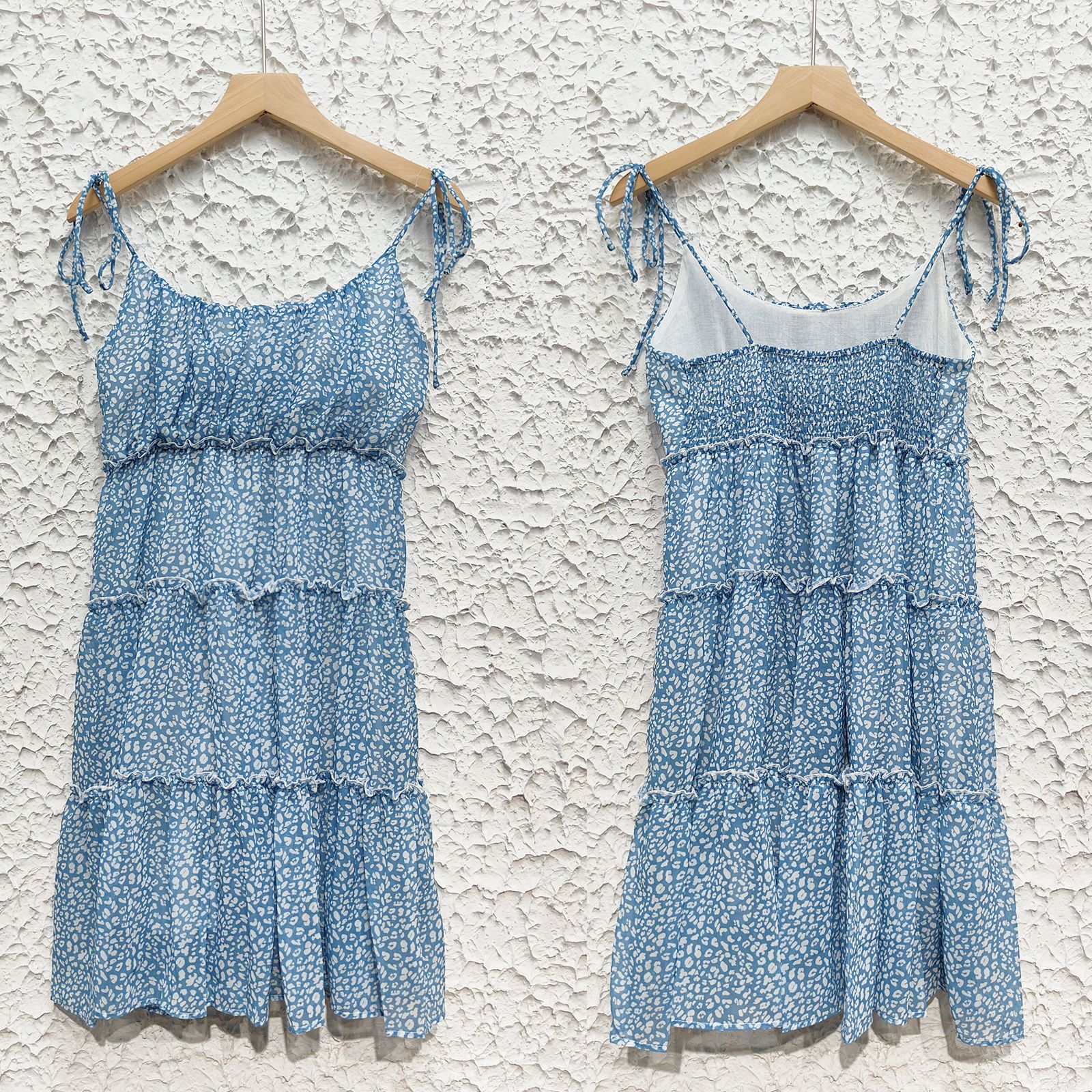 210g Weight Above Knee Dress Length Type Sleeveless Sleeve Length Strap Dress Dresses Type Polyester Fabric Type Mid Waist Waist Line Holiday, Beach Occasion Strap Neckline Regular Fit Fit Type Printing Pattern Summer Season Women's Gender Printing Design Vacation Style Wholesale Women's Vacation Printing Printing Holiday Beach Strap Sleeveless Strap Dress 1
