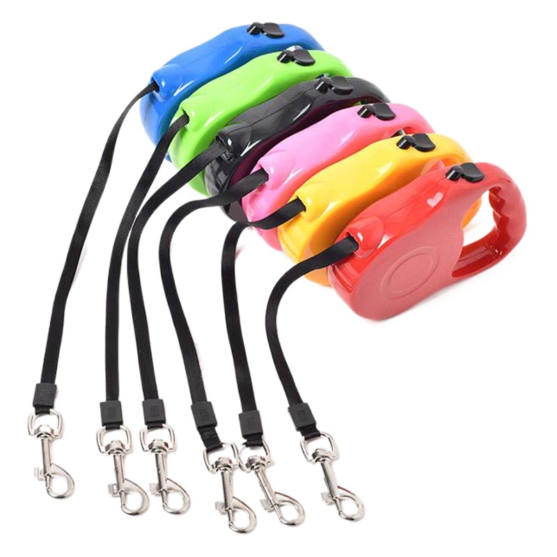 Suministros para mascotas tractor retráctil automático correa de perro pequeño perro mediano perro portátil caminar suministros al por mayor