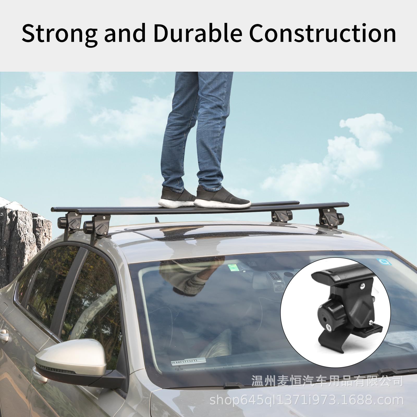 Tiger Claw Name 51" SUV Without Roof Side Rail (Naked Roof) Image