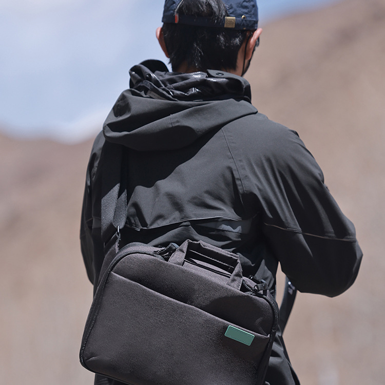 국경 2023 새로운 경량 어깨 핸드백 사진 가방 SLR 배낭 마이크로 단일 카메라 가방