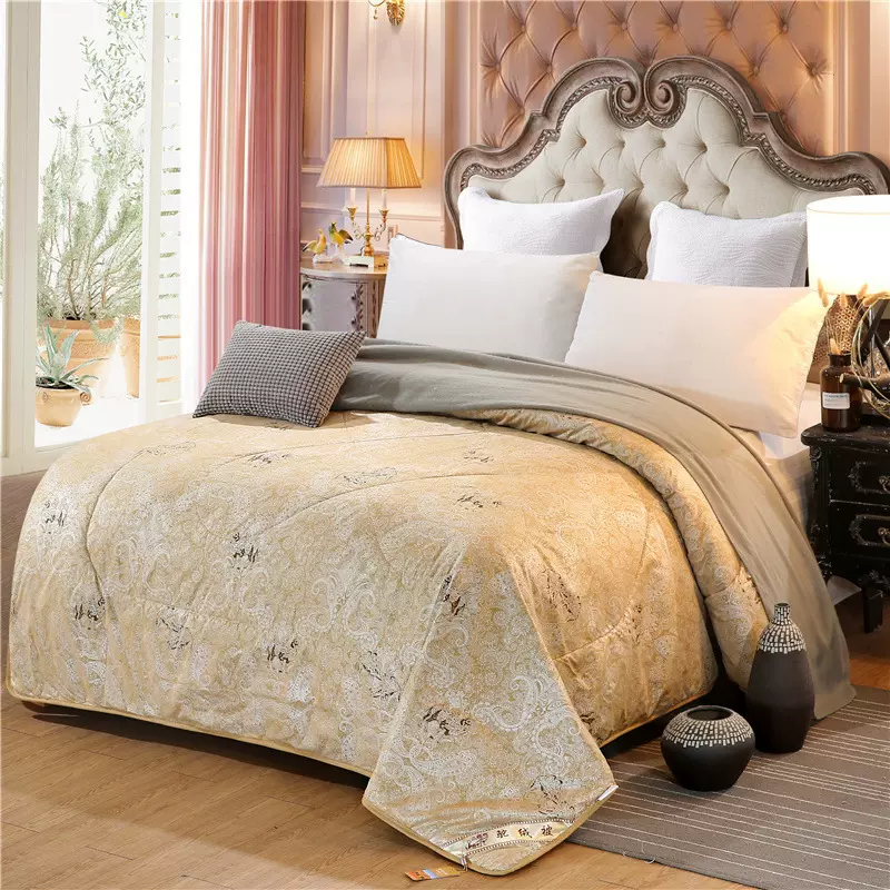 礼品被子批发春秋被芯冬加厚保暖驼毛被礼盒装空调夏凉被福利柔软