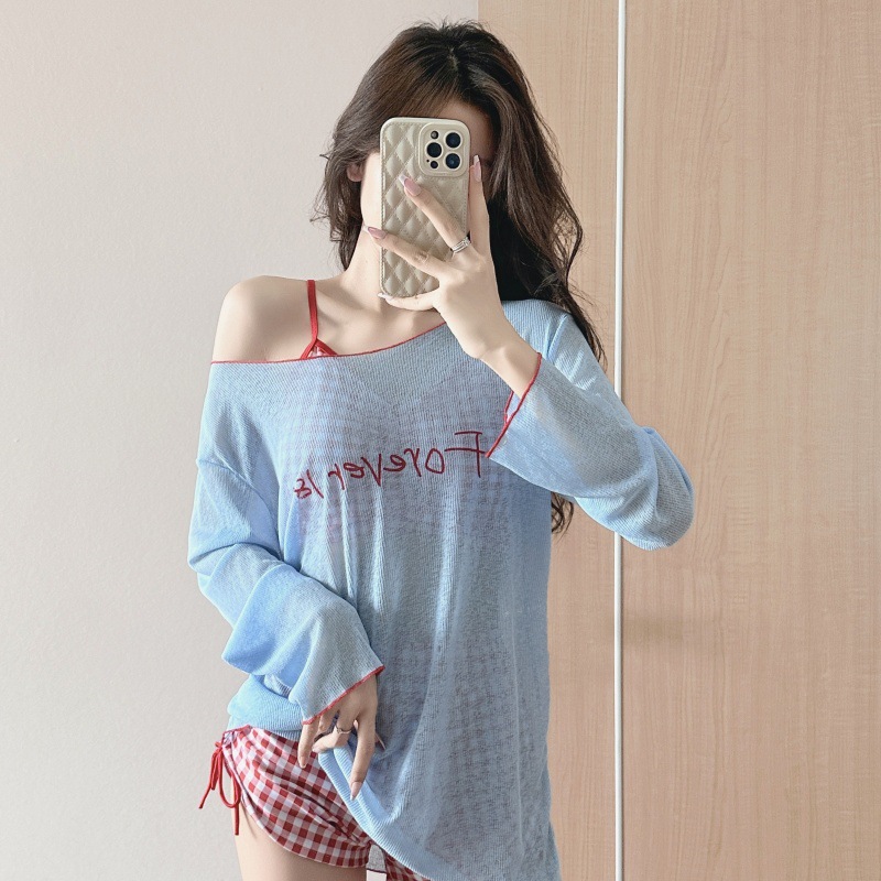 GraceChic GraceChic Two-Piece Swimsuit Women Plus Size Long Sleeve High-End Conservative Style For Curvy Girls Covering Flaws Stunning_ecoleips.com